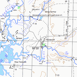 Patoka Lake Fishing Map