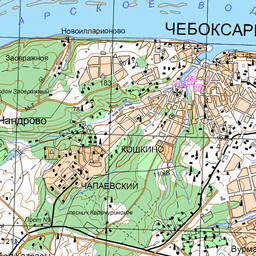 Чебоксары карта спутник онлайн