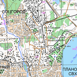 Тольятти карта сосновка