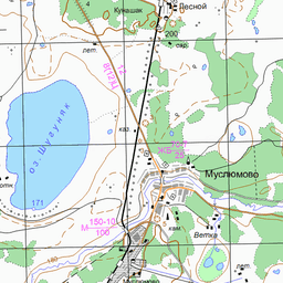 Синара озеро на карте