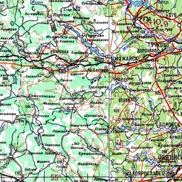 Калуга на карте России, географические координаты, информация о городе, маршруты из Калуги