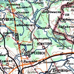 Где находится Шклов: показать на карте Могилевской области Белоруссии