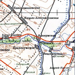 Карта города южно сухокумск