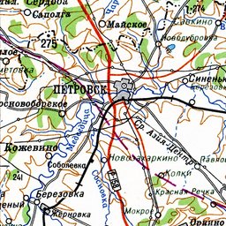 Карта базарный карабулак саратовской области с улицами