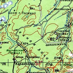 Карта асиновского района томской области с деревнями