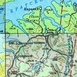 Турма братский район карта