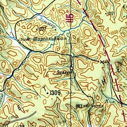 Карта тунгокоченского района забайкальского края подробная