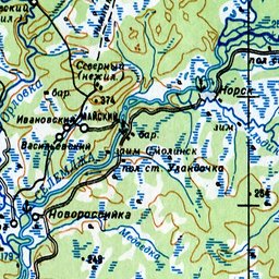 Карта мазановского района амурской области